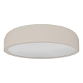 Open Design OR85938 - LED lubų šviestuvas CEDRONE LED/14W/230V 3000/4500/6500K, skersmuo 22 cm, smėlio spalvos