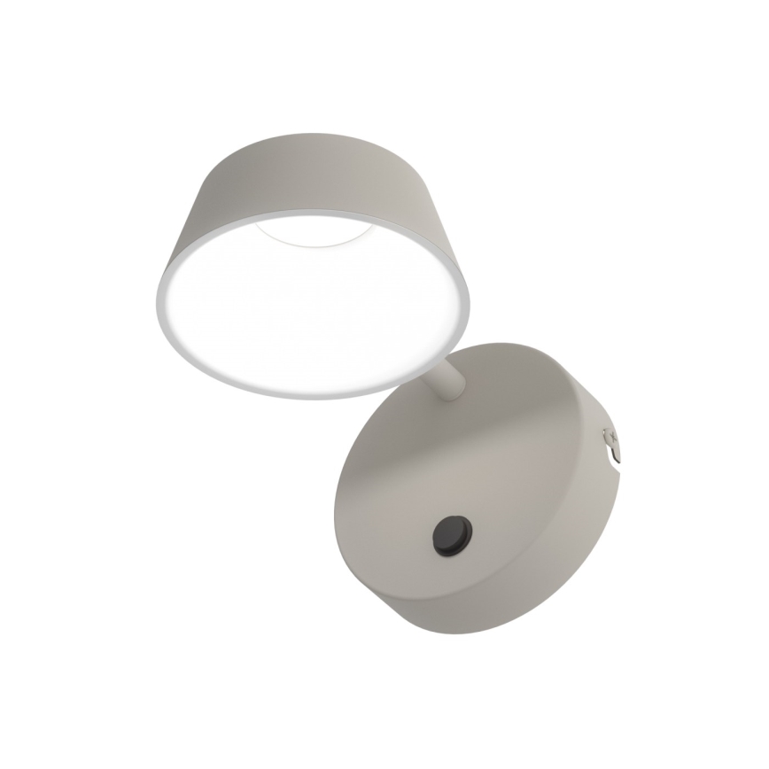 Open Design OR86546 - LED sieninis šviestuvas TIMO LED/6W/230V 3000/4500/6500K smėlio spalvos