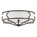 Open Design OR86614 - Lubinis šviestuvas STESSO 6xE27/12W/230V Ø85 cm rudas