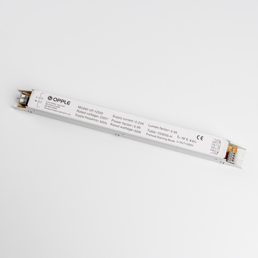 OPPLE 03309 - Elektrinis balastas liuminescencinei lemputei PLH V2.0 55W YZ 55D
