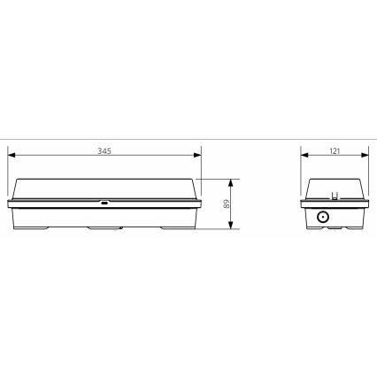 Opple 26277 - LED Didelio našumo šviestuvas ECOMAX LED/5W/230V IP65