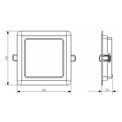 Opple 26664 - LED vonios pakabinamaslubinis šviestuvas LED/12W/230V 3000K IP44