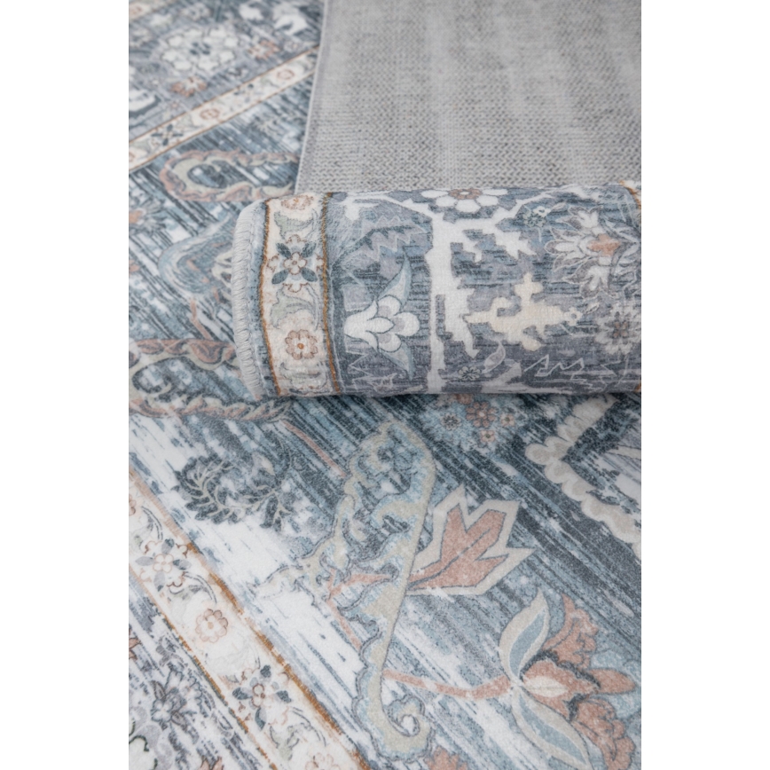 Orientalinis kilimas DOVE-VINTAGE 120x170 cm 2600 g/m2 pilkas