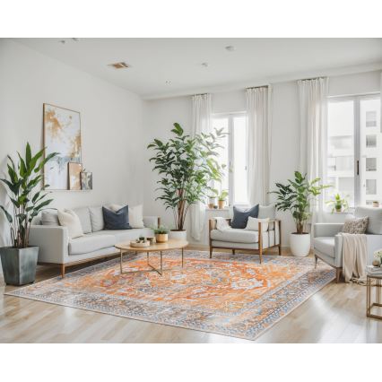 Orientalinis kilimas DOVE-VINTAGE 160x220 cm 2600 g/m2 oranžinis