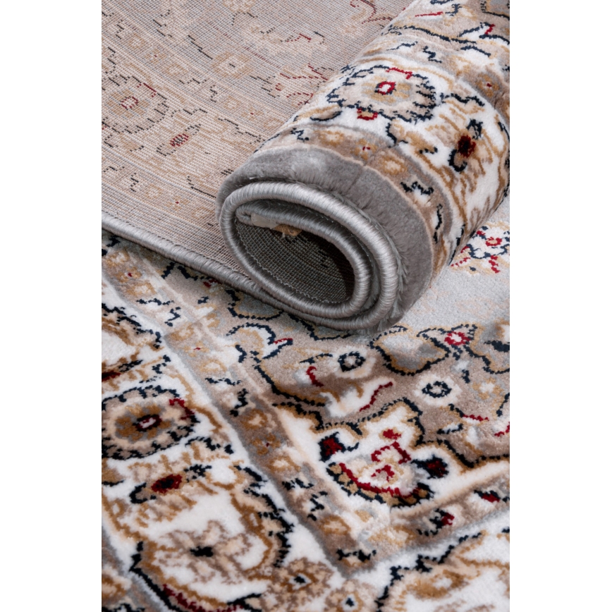 Orientalinis kilimas DUBAI 120x170 cm 2300 g/m2 įvairiaspalvis/pilkas