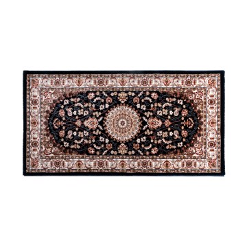 Orientalinis kilimas DUBAI 80x150 cm 2300 g/m2 įvairiaspalvis/mėlynas