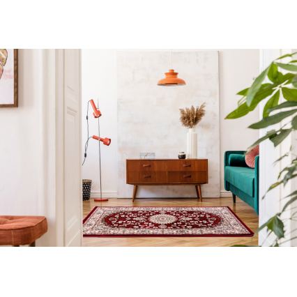 Orientalinis kilimas DUBAI 80x150 cm 2300 g/m2 raudonas