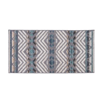 Orientalinis kilimas NEPAL 160x230 cm mėlyna/pilka/kreminė
