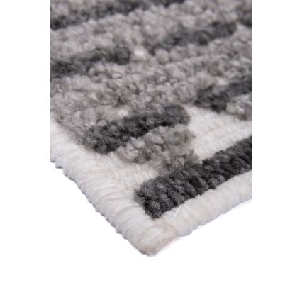 Orientalinis kilimas NEPAL 80x153 cm pilka/balta