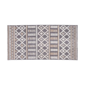 Orientalinis kilimas NEPAL 80x153 cm pilka/bėžinė