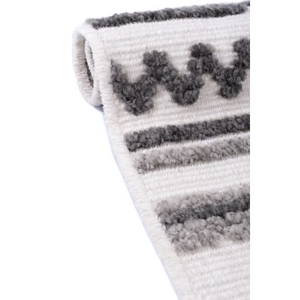 Orientalinis kilimas NEPAL 80x153 cm, pilkos spalvos