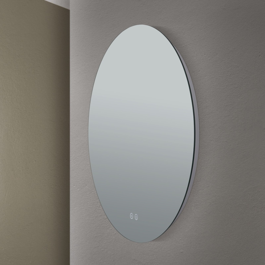 LED Vonios sieninis veidrodis su apšvietimu FOCUS LED/25W/230V 3000/4200/6000K d. 60 cm IP44