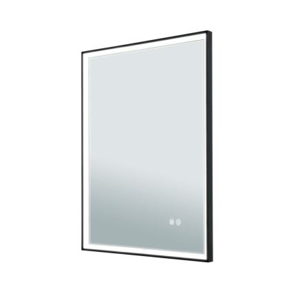 LED vonios sieninis veidrodis su apšvietimu RĖMAS LED/48W/230V 3000/4000/6000K 60x45 cm IP44