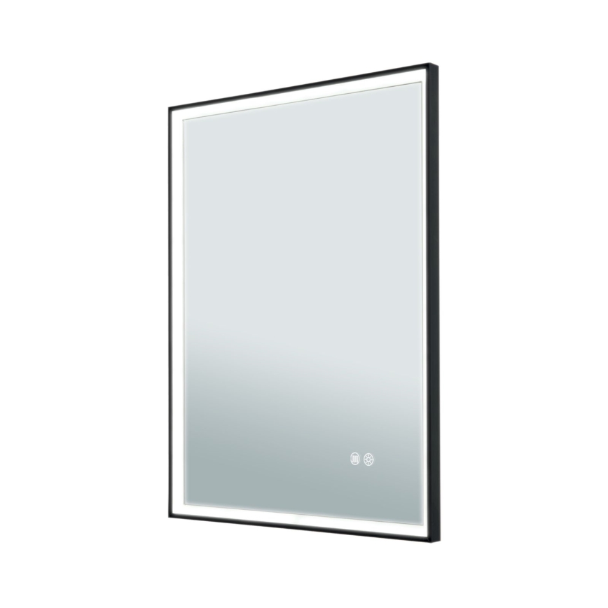 LED vonios sieninis veidrodis su apšvietimu RĖMAS LED/48W/230V 3000/4000/6000K 60x45 cm IP44