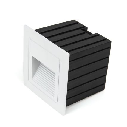 LED Įmontuotas šviestuvas LORO LED/2W/230V IP65 balta