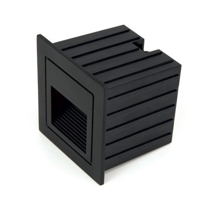 LED Įmontuojamas šviestuvas LORO LED/2W/230V IP65 juodas