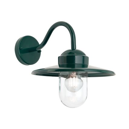 Lauko sieninis šviestuvas EDWARD 1xE27/60W/230V IP44 žalia