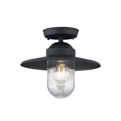 Lauko pritvirtinamas sietynas EDWARD 1xE27/60W/230V IP44 juoda