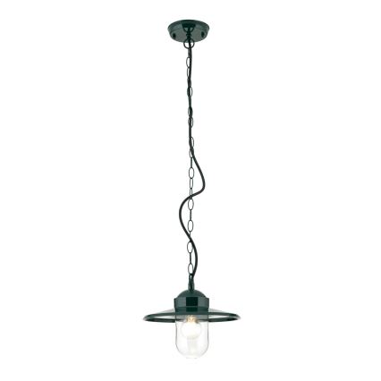 Pakabinamas lauko šviestuvas EDWARD 1xE27/60W/230V IP44 žalia