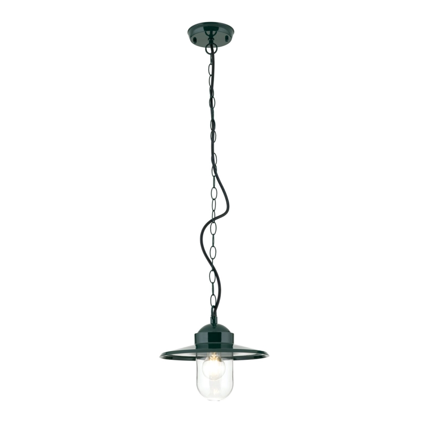 Pakabinamas lauko šviestuvas EDWARD 1xE27/60W/230V IP44 žalia