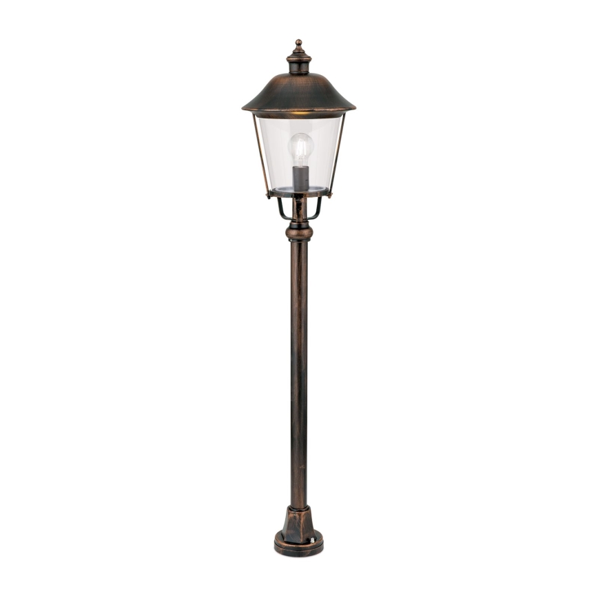 Lauko šviestuvas KENZO 1xE27/100W/230V IP44 bronza/patina