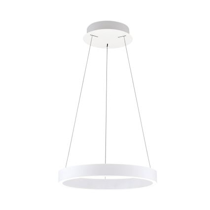 dimeriuojamas LED pakabinamas šviestuvas ant laido KOLK LED/40W/230V 2700/3000/4000K skersmuo 40 cm baltas