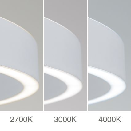 dimeriuojamas LED pakabinamas šviestuvas ant laido KOLK LED/40W/230V 2700/3000/4000K skersmuo 40 cm baltas