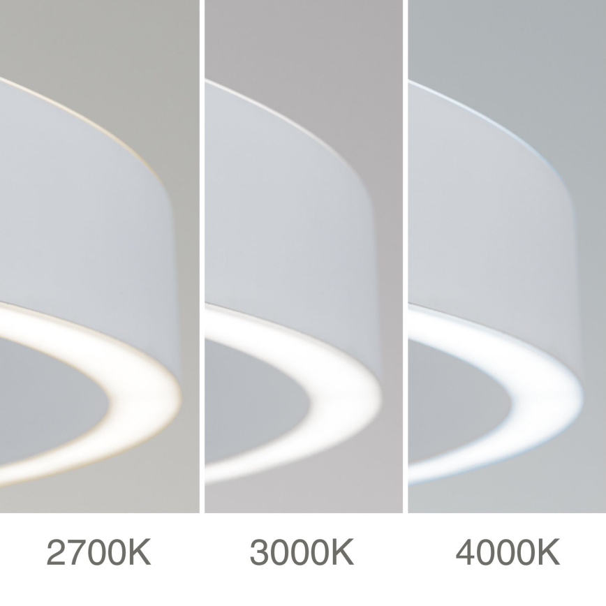 dimeriuojamas LED pakabinamas šviestuvas ant laido KOLK LED/40W/230V 2700/3000/4000K skersmuo 40 cm baltas