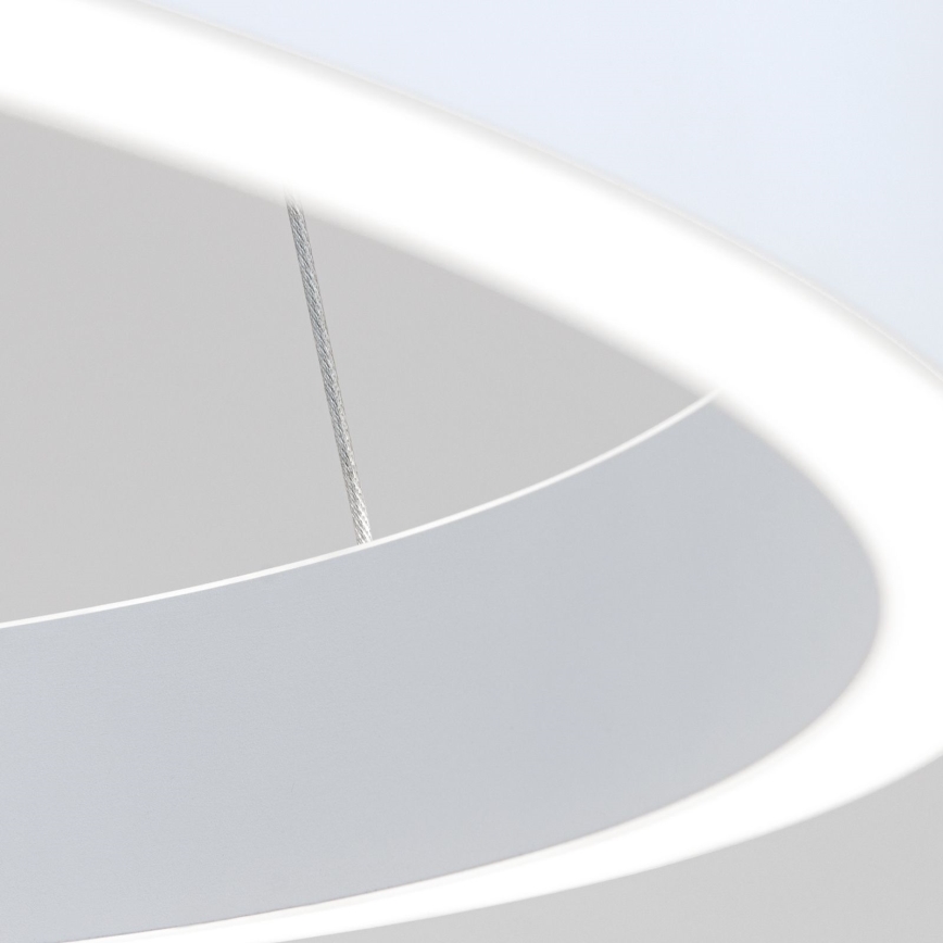 dimeriuojamas LED pakabinamas šviestuvas ant laido KOLK LED/40W/230V 2700/3000/4000K skersmuo 40 cm baltas