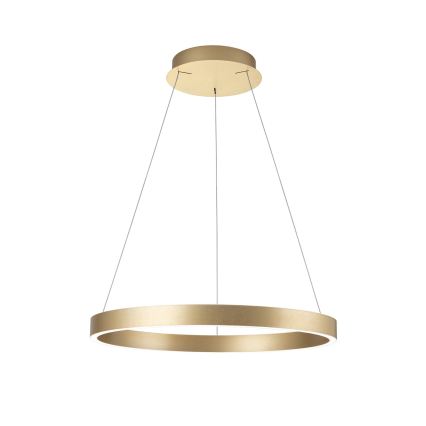 dimeriuojamas LED pakabinamas šviestuvas ant laido KOLK LED/60W/230V 2700/3000/4000K skersmuo 60 cm auksinis