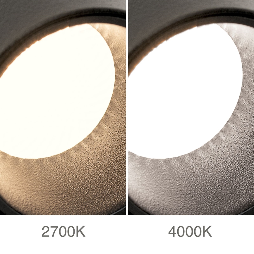 Dimeriuojamas LED įkraunamas jutiklinis sieninis taškinis šviestuvas LUXY LED/1W/5V 2200 mAh 2700/3000/4000K juodas