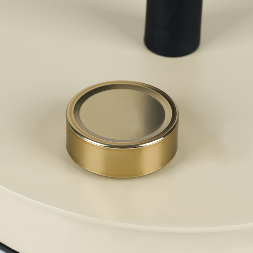 Reguliuojama lanksti stalinė lempa DOTTY 1xGU10/10W/230V smėlio/juoda