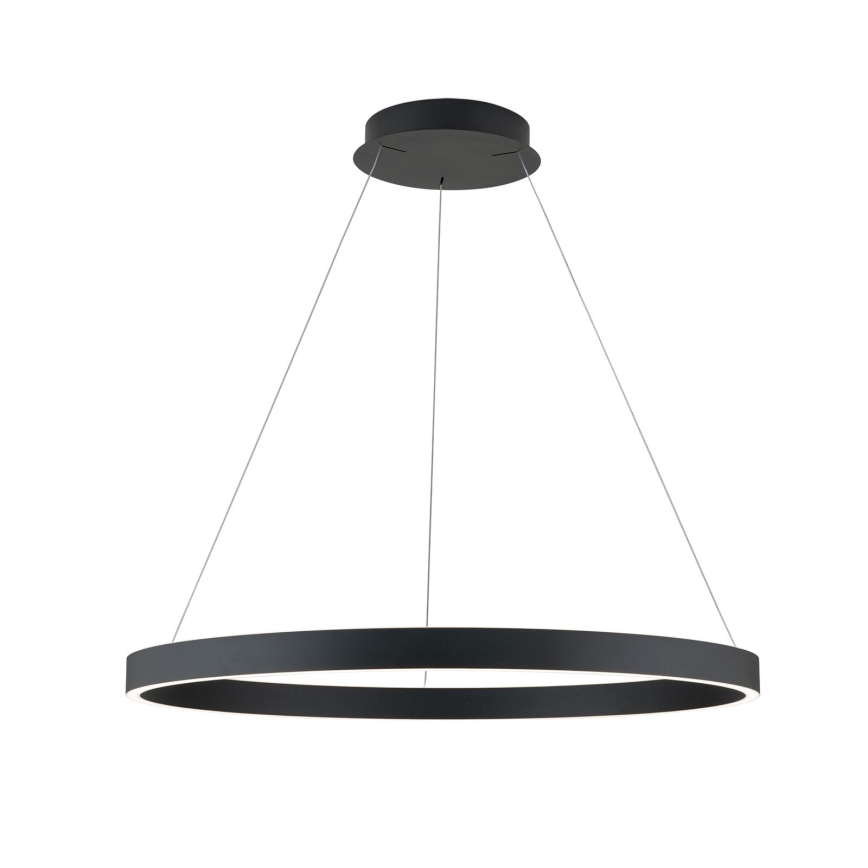 dimeriuojamas LED pakabinamas šviestuvas ant laido KOLK LED/80W/230V 2700/3000/4000K skersmuo 80 cm juodas