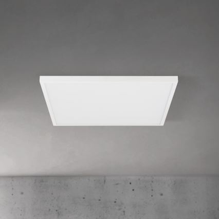 LED dimeriuojamas lubinis šviestuvas DISC LED/46W/230V 2700/3000/4000K 59x59 cm baltas