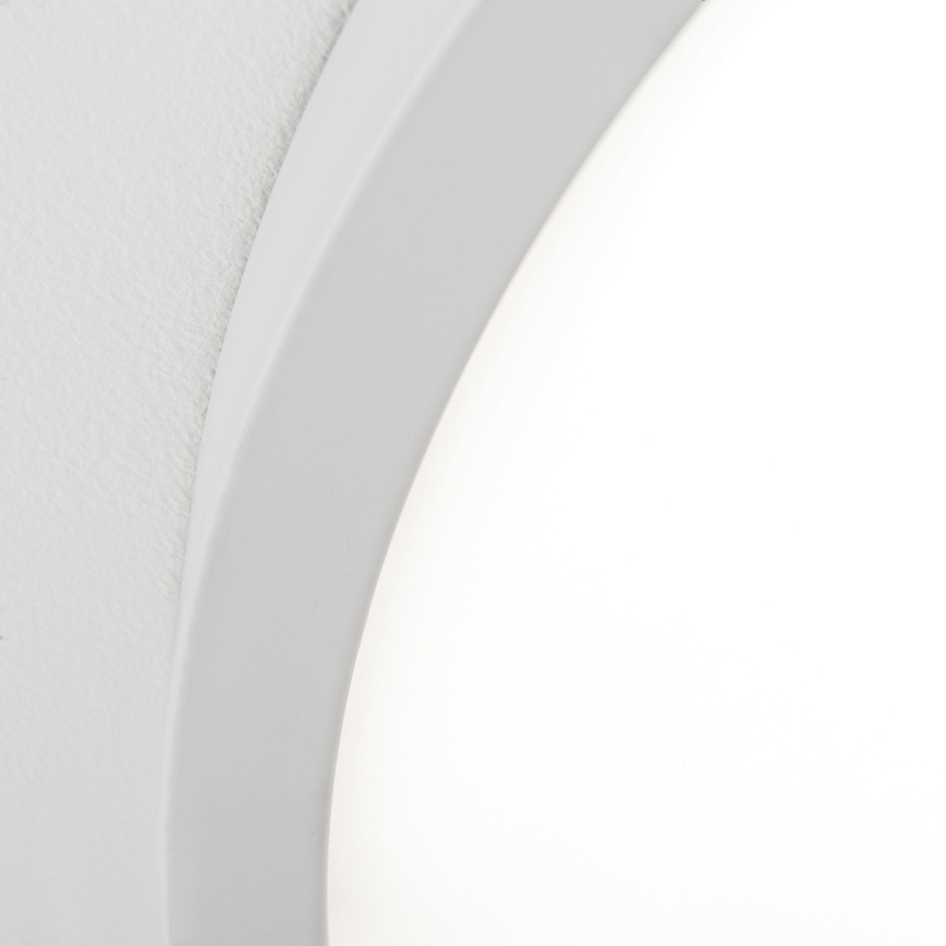 Reguliuojamas LED lubinis šviestuvas DISC, 46 W, 230 V, 2700/3000/4000 K, skersmuo 60 cm, baltas