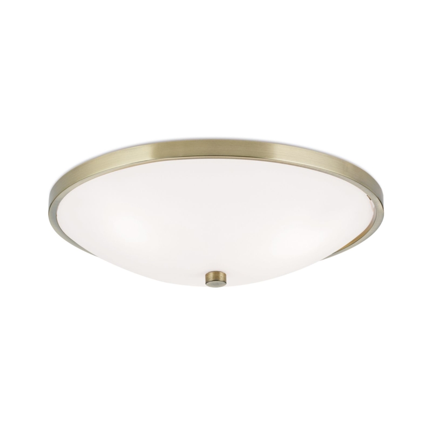 Lubinis šviestuvas AIDA 3xE27/60W/230V diametras 40 cm žalvaris