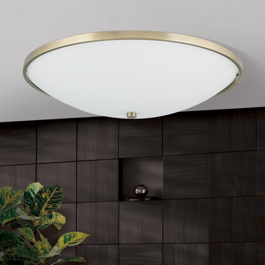 Lubinis šviestuvas AIDA 5xE27/60W/230V diametras 56,5 cm žalvaris
