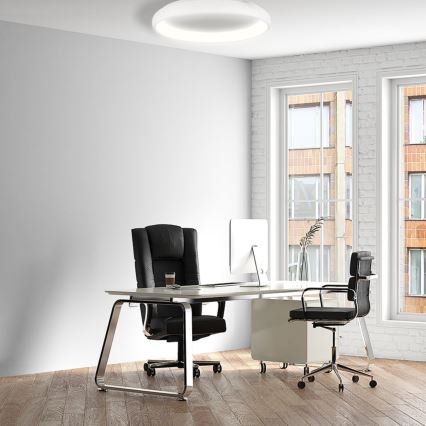 LED Pritemdomas lubinis šviestuvas VENUS LED/50W/230V diametras 61 cm balta