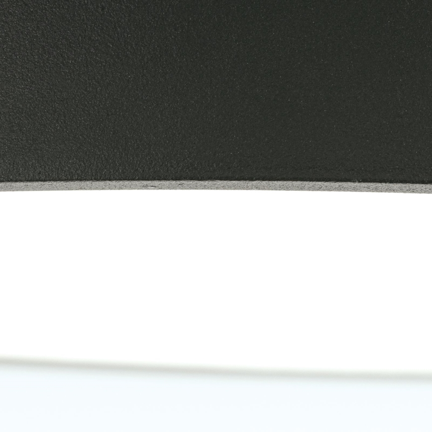 LED lubinis šviestuvas BULLY LED/12W/230V diametras 14 cm juoda