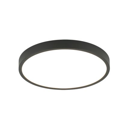 LED lubinis šviestuvas BULLY LED/24W/230V diametras 24 cm juoda