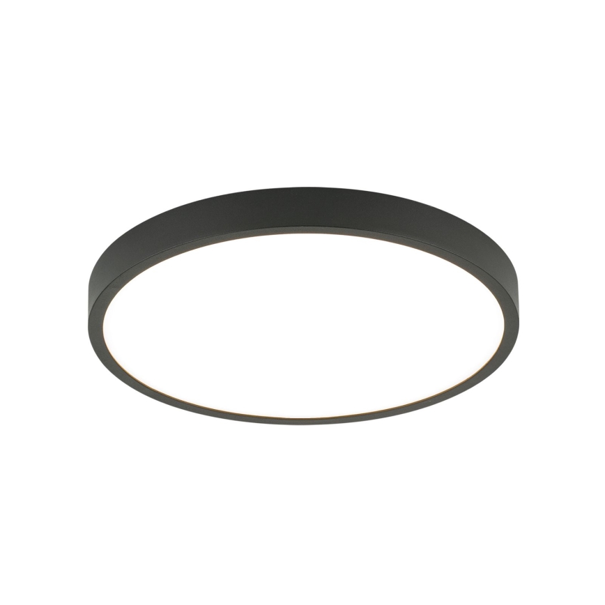 LED lubinis šviestuvas BULLY LED/24W/230V diametras 24 cm juoda