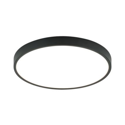 LED lubinis šviestuvas BULLY LED/28W/230V diametras 28 cm juoda