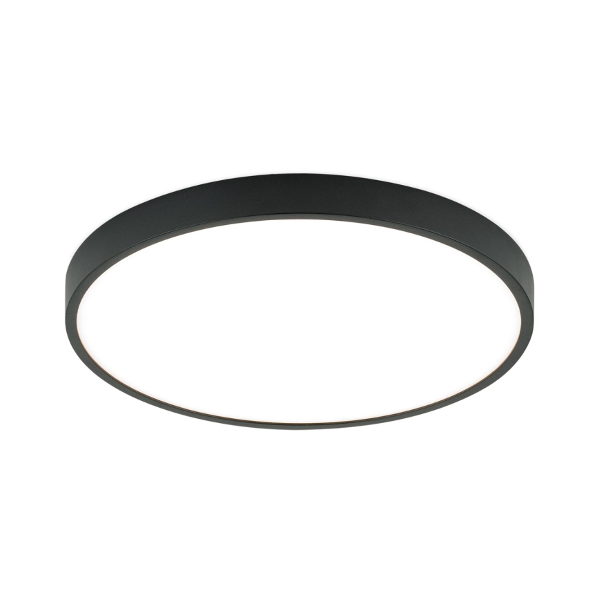 LED lubinis šviestuvas BULLY LED/28W/230V diametras 28 cm juoda