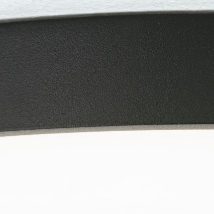 LED lubinis šviestuvas BULLY LED/28W/230V diametras 28 cm juoda