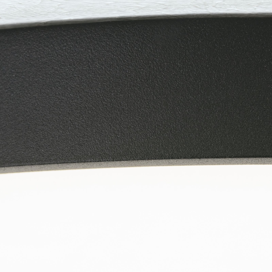 LED lubinis šviestuvas BULLY LED/28W/230V diametras 28 cm juoda
