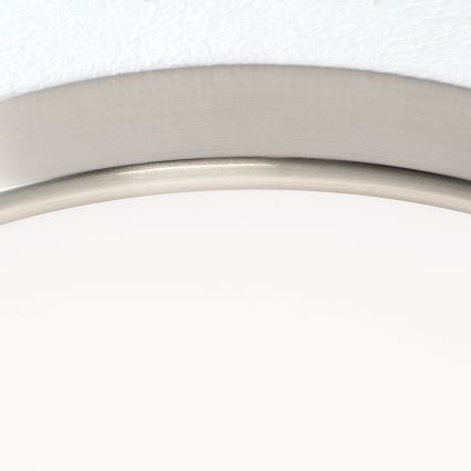 LED lubinis šviestuvas BULLY LED/28W/230V diametras 28 cm matinis chromas