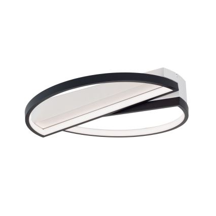LED Pritemdomas lubinis šviestuvas OLGA LED/28W/230V juoda/balta