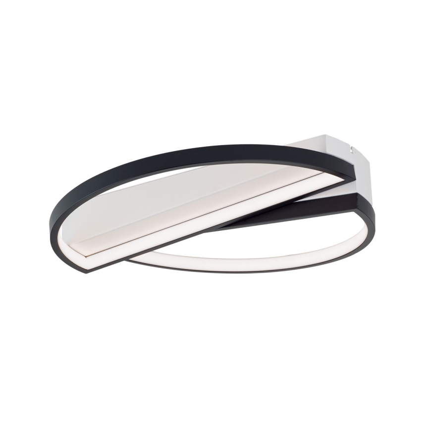 LED Pritemdomas lubinis šviestuvas OLGA LED/28W/230V juoda/balta