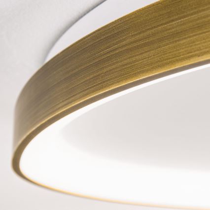 LED lubinis šviestuvas CHARLIE LED/48W/230V diametras 65 cm auksas