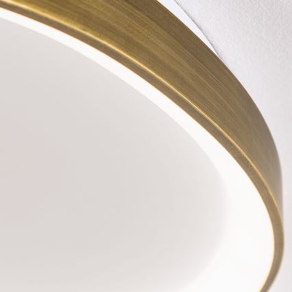 LED lubinis šviestuvas CHARLIE LED/48W/230V diametras 65 cm auksas
